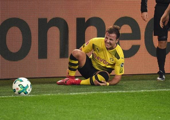 25 11 2017 Soccer GER 1 Bundesliga Season 2017 2018 13 Matchday Borussia Dortmund FC Schalke 04 4 4 Mario Goetze Mario Götze Borussia Dortmund Team2