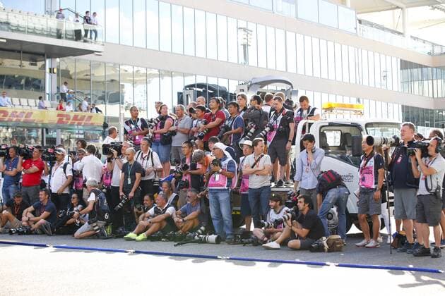 Motorsports: FIA Formula One World Championship WM Weltmeisterschaft 2017, Grand Prix of Abu Dhabi, photographer, Fotograf, media, Medien, press, Presse Abu Dhabi United Arab Emirates