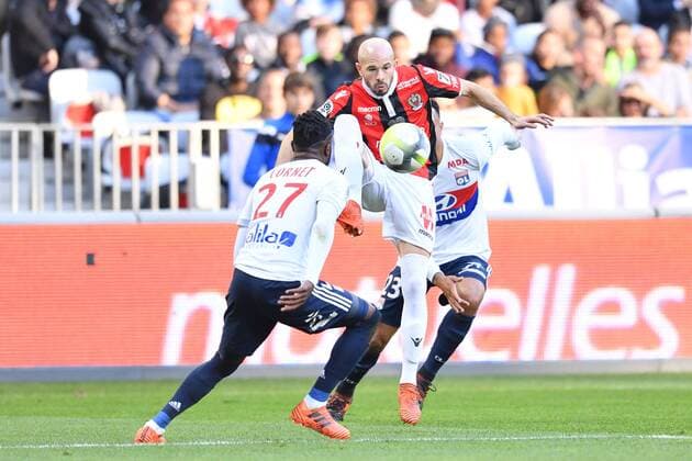 24 Christophe JALLET (nice) FOOTBALL : Nice vs Lyon - Ligue 1 Conforama - 26 11 2017 FEP Panoramic 