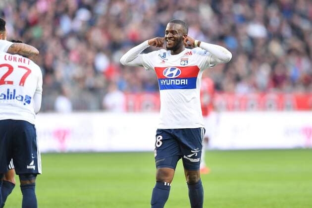 28 Tanguy NDOMBELE (ol) - JOIE FOOTBALL : Nice vs Lyon - Ligue 1 Conforama - 26 11 2017 FEP Panoramic 
