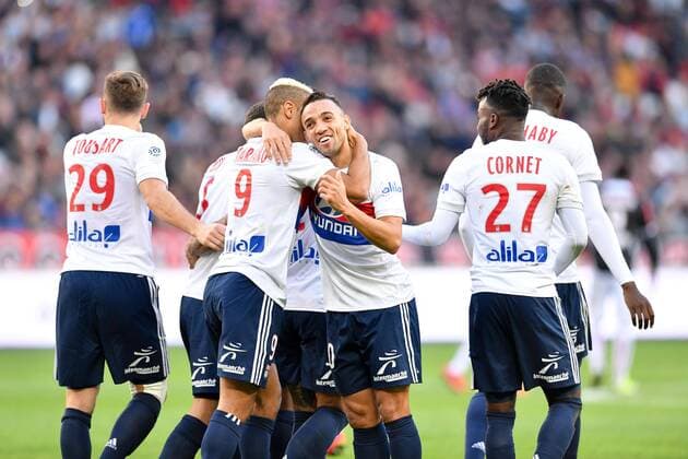 20 MARCAL (ol) - JOIE FOOTBALL : Nice vs Lyon - Ligue 1 Conforama - 26 11 2017 FEP Panoramic 