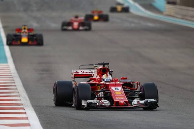 Motorsports: FIA Formula One World Championship WM Weltmeisterschaft 2017, Grand Prix of Abu Dhabi, 5 Sebastian Vettel (GER, Scuderia Ferrari), Abu Dhabi United Arab Emirates
