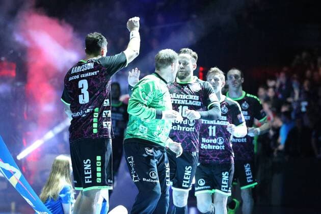 Enema SG Flensburg Schleswig Holstein Germany Flens Arena Copyright: xAgentur54Gradx xSpeedphotosx