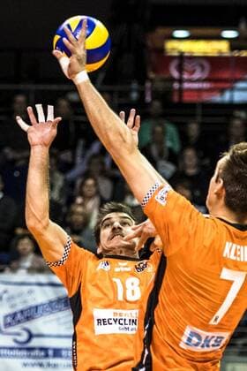 29 11 17 BRV Alpenvolleys Haching 1 Bundesliga Volleyball Men Season 2017 18 Picture it presents Z Pierre Pujol Nr 18 BRV l xsmmpJPGx