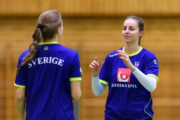 171130 Daniela Gustin during a training with the Swedish national team before the World Cup of 30 November 2017 in Stuttgart  Copyright: CARLxSANDIN BB171130CS019