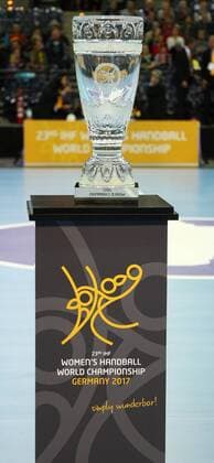 Germany Cameroon Handball Women WC Leipzig 01 12 2017 Arena Leipzig World Cup 2017 Handball Women Preliminary Group D Germany GER vs Cameroon CMR In the picture gläsene WM Cup