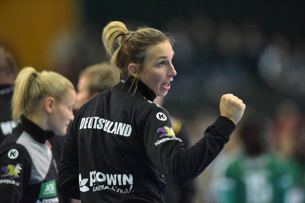 Angie Geschke GER 26 at Game Germany GER vs Cameroon CMR Handball Women World Cup Leipzig 01 12 2017 Leipzig Copyright: xModlax Eibner-Pressefotox EP_cma