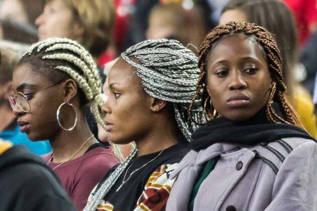 Audience Cameroon Fans Spectator Sport Team Handball World Cup Women Germany CMR Cameroon xprx