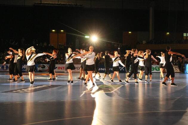 Handball WM Opening Ceremony Opening Ceremony 01 12 2017 23rd IHF Women s Handball World Championship Germany 2017 Arena Leipzig Opening Ceremony Handball World Cup Women Opening Ceremony On the picture Taenzer Dancer xjkx