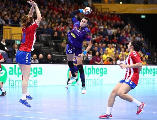 Cristina Georgiana Neagu Romania in the throw Romania vs Paraguay IHF Women Handball World Cup 02 12 2017 Photographer Neis Eibner Trier Copyright: xNeisx Eibner-Pressefotox EP_ans