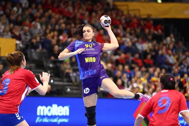Ana Maria Dragut Romania Romania vs Paraguay IHF Womens Handball World Cup 02 12 2017 Photographer Neis Eibner Trier Copyright: xNeisx Eibner-Pressefotox EP_ans