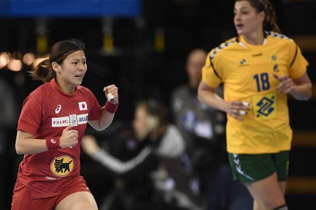 Handball, WM Damen, Brasilien - Japan VM kvindehandbold. Brasilien - Japan. Polfoto_73109209  Copyright: POULSENxLARS