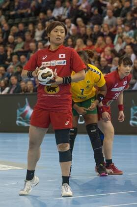 GER IHF World Cup 2017 Brazil BRA vs Japan JPN 02 12 2017 EWE Arena Oldenburg Germany 23 IHF World Championship 2017 Womens first round Group C Brazil vs Japan pictured Nozomi HARA JPN 24 Nordphotox xRojahn nph00300