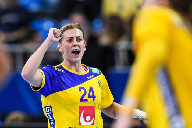 171202 Swedens Nathalie Hagman in the match between Sweden and Poland during the World Cups World Cup on December 2, 2017 in Bietigheim Bissingen  Copyright: CARLxSANDIN BB171202CS026