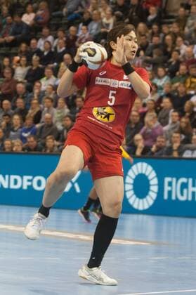 GER IHF World Cup 2017 Brazil BRA vs Japan JPN 02 12 2017 EWE Arena Oldenburg Germany 23 IHF World Championship 2017 Womens first round Group C Brazil vs Japan in the picture Sayo SHIOTA JPN 5 Nordphotox xRojahn nph00300