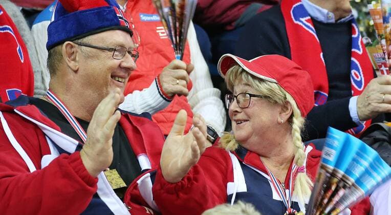 02 12 2017 Germany Bietigheim Handball Womens World Cup International Match Sweden vs Poland Sweden Fans Fan spectators
