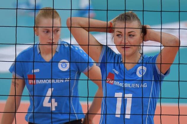 02 12 2017 xtkx Volleyball Women VC Wiesbaden Allianz MTV Stuttgart emspor v l Simona Kosova VCW Wiesbaden