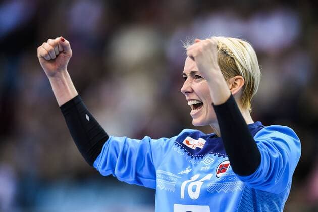 171202 Norways malady Katrine Lunde match between Norway and Hungary during the World Cups World Cup on December 2, 2017 in Bietigheim Bissingen  Copyright: CARLxSANDIN BB171202CS090