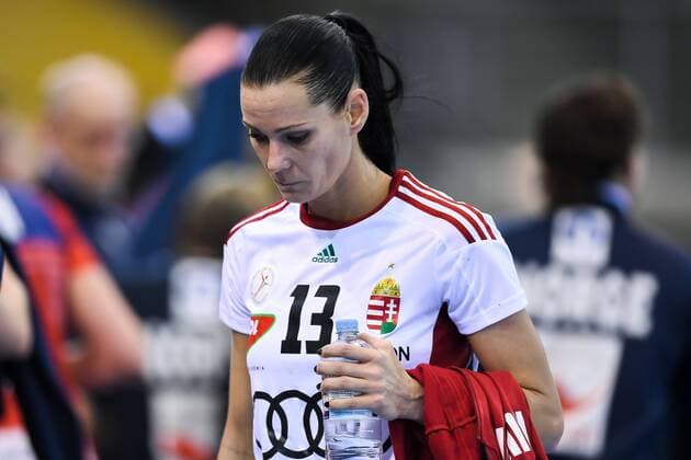 171202 Hungarys Anita Görbicz in the match between Norway and Hungary during the World Cups World Cup on December 2, 2017 in Bietigheim Bissingen  Copyright: CARLxSANDIN BB171202CS092