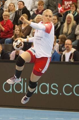 GER IHF World Cup 2017 Denmark DEN vs Montenegro MNE 02 12 2017 EWE Arena Oldenburg Germany 23 IHF World Championship 2017 Women first round Group C Denmark vs Montenegro in the picture Lotte Grigel Denmark 14 Nordphotox xRojahn nph00300