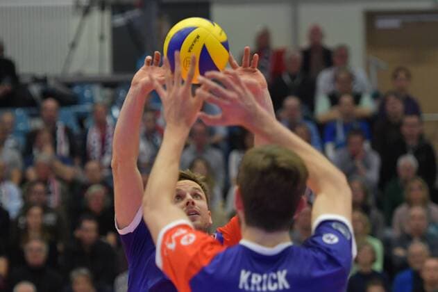 GER VBL SVG Lueneburg vs United Volleys Rhein Main 02 12 2017 Hamburg GER VBL SVG Lueneburg vs United Volleys Rhein Main im Bild Single action portrait Patrick Steuerwald Rhein Main 04 nordphoto xWitke nph00002