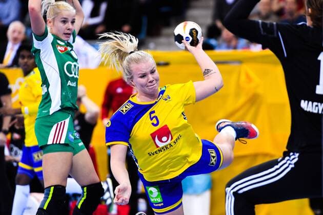171203Sweden Emma Fernis during the match between Hungary and Sweden during the World Cup World Cup on December 3, 2017 in Bietigheim Bissingen  Copyright: CARLxSANDIN BB171203CS044