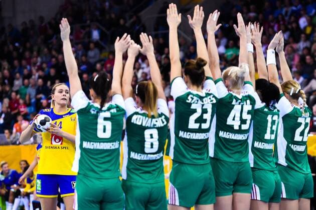 171203 Swedens Johanna Westberg during the match between Hungary and Sweden during the World Cups World Cup on December 3, 2017 in Bietigheim Bissingen  Copyright: CARLxSANDIN BB171203CS050