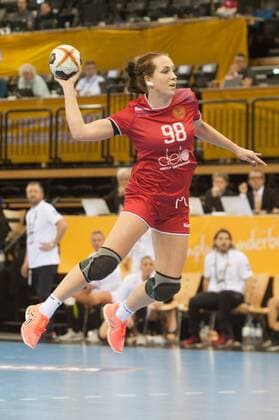 GER IHF World Cup 2017 Montenegro MNE vs Russia RUS 03 12 2017 EWE Arena Oldenburg Germany 23 IHF World Championship 2017 Women first round Group C Montenegro vs Russia in picture Yulia MARKOVA RUS 98 Nordphotox xRojahn nph00300