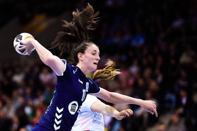 171203 Argentinas Victoria Crivello in the match between Argentina and Norway during the World Cups World Cup on December 3, 2017 in Bietigheim Bissingen  Copyright: CARLxSANDIN BB171203CS108