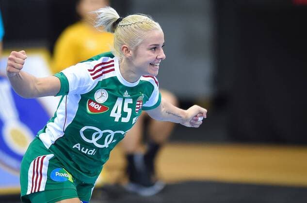 2017.12.03 Bietigheim-Bissingen Pilka reczna Mistrzostwa Swiata w pilce recznej kobiet Wegry - Szwecja N z Noemi Hafra Foto Lukasz Laskowski PressFocus 2017.12.03 Bietigheim-Bissingen IHF Women s Handball World Championship WM Weltmeisterschaft Hungary v Sweden Noemi Hafra Credit: Lukasz Laskowski PressFocus NEWSPIX.PL --- Newspix.pl  20171203_LUK_236