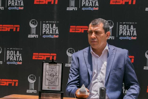 Premio Bola de Prata ESPN SAO PAULO, SP - 04.12.2017: PReMIO BOLA DE PRATA ESPN - Silver Ball Award reaches its 48th edition this Monday (04) in SP and aims to reward the best athletes of 2017. In the standout Fabio Carille Corinthians technical. (Photo: Tom Vieira Freitas Fotoarena) x1441982x  TomxVieiraxFreitas