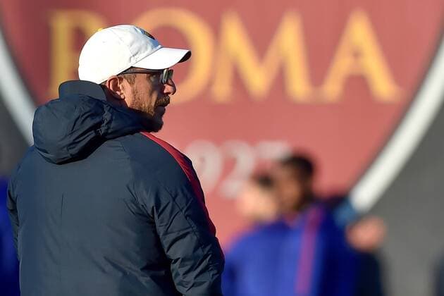 Eusebio Di Francesco coach Roma Roma 04-12-2017 Centro Sportivo Trigoria AS Roma Champions League training 2017 2018 Foto Andrea Staccioli Insidefoto andreaxstaccioli