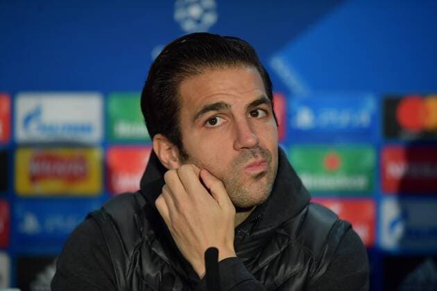 Chelsea press conference PK Pressekonferenz Cesc F?bregas during the Chelsea Press Conference at Stamford Bridge, London Content Not Available For UK Newspapers Copyright: xSimonxDaelx FIL-11049-0003