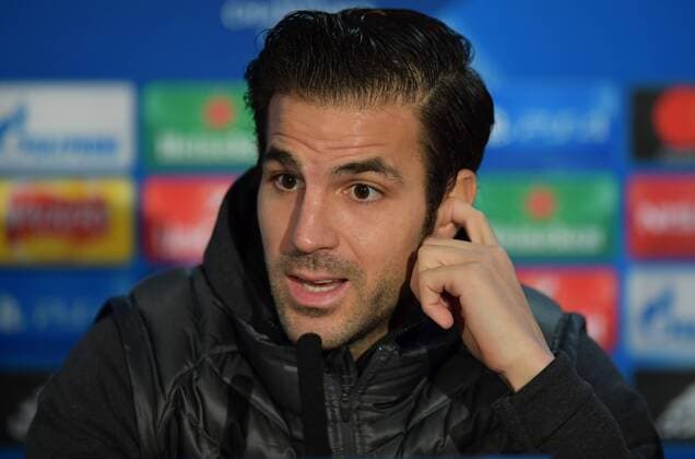 Chelsea press conference PK Pressekonferenz Cesc F?bregas during the Chelsea Press Conference at Stamford Bridge, London Content Not Available For UK Newspapers Copyright: xSimonxDaelx FIL-11049-0004