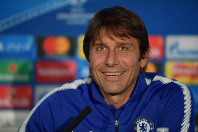 Chelsea press conference PK Pressekonferenz Antonio Conte during the Chelsea Press Conference at Stamford Bridge, London Content Not Available For UK Newspapers Copyright: xSimonxDaelx FIL-11049-0008