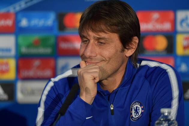 Chelsea press conference PK Pressekonferenz Antonio Conte during the Chelsea Press Conference at Stamford Bridge, London Content Not Available For UK Newspapers Copyright: xSimonxDaelx FIL-11049-0012