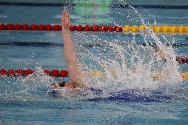 Norwegian Sarah Rung competes during the Paralympic Swimming Championships 50 meters backstroke individual women s S5 in Mexico City, Mexico, 04 November 2017. Paralympic Swimming Championships in Mexico City !ACHTUNG: NUR REDAKTIONELLE NUTZUNG!  Copyright: xJosexMendezx MEX014 20171204-636480187217674206