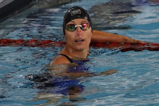Spanish Teresa Perales competes during the Paralympic Swimming Championships 50 meters backstroke individual women s S5 in Mexico City, Mexico, 04 November 2017. Paralympic Swimming Championships in Mexico City !ACHTUNG: NUR REDAKTIONELLE NUTZUNG!  Copyright: xJosexMendezx MEX016 20171204-636480187251370206