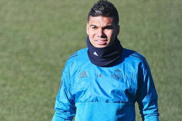 Real Madrid Training Casemiro of Real Madrid during training at Ciudad Deportiva de Majadahonda, Madrid Content Not Available For UK Newspapers Copyright: xKristianxKanex FIL-11057-0005