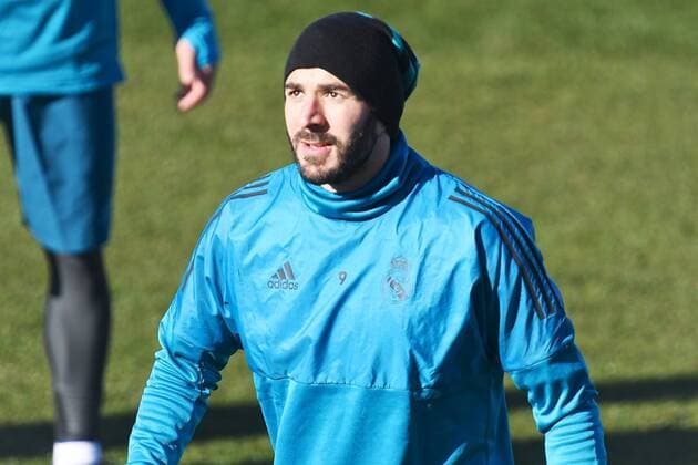 Real Madrid Training Karim Benzema of Real Madrid during training at Ciudad Deportiva de Majadahonda, Madrid Content Not Available For UK Newspapers Copyright: xKristianxKanex FIL-11057-0006