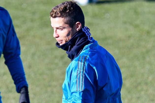 Real Madrid Training Cristiano Ronaldo of Real Madrid during training at Ciudad Deportiva de Majadahonda, Madrid Content Not Available For UK Newspapers Copyright: xKristianxKanex FIL-11057-0016