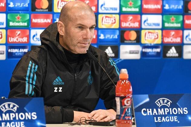 Real Madrid Presser Real Madrid manager Zinedine Zidane during a press conference PK Pressekonferenz at Ciudad Deportiva de Majadahonda, Madrid Content Not Available For UK Newspapers Copyright: xKristianxKanex FIL-11058-0009