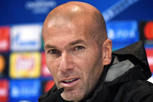 Real Madrid Presser Real Madrid manager Zinedine Zidane during a press conference PK Pressekonferenz at Ciudad Deportiva de Majadahonda, Madrid Content Not Available For UK Newspapers Copyright: xKristianxKanex FIL-11058-0014