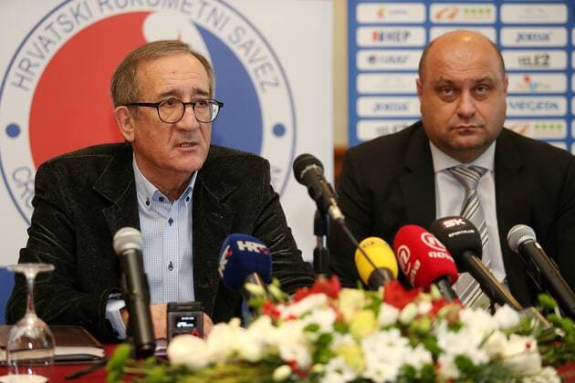 Croatian Handball Association - press conference PK Pressekonferenz 05.12.2017., Zagreb, Croatia - Press conference of Croatian Handball Association . Croatian national coach Lino Cervar announce list of players for upcoming European Championships  DaliborxUrukalovic PIXSELL