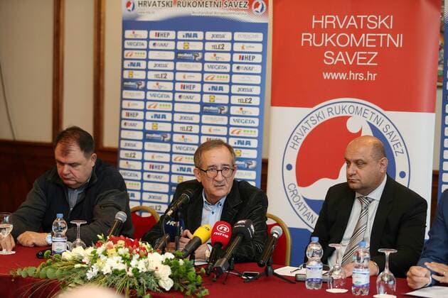 Croatian Handball Association - press conference PK Pressekonferenz 05.12.2017., Zagreb, Croatia - Press conference of Croatian Handball Association . Croatian national coach Lino Cervar announce list of players for upcoming European Championships  DaliborxUrukalovic PIXSELL
