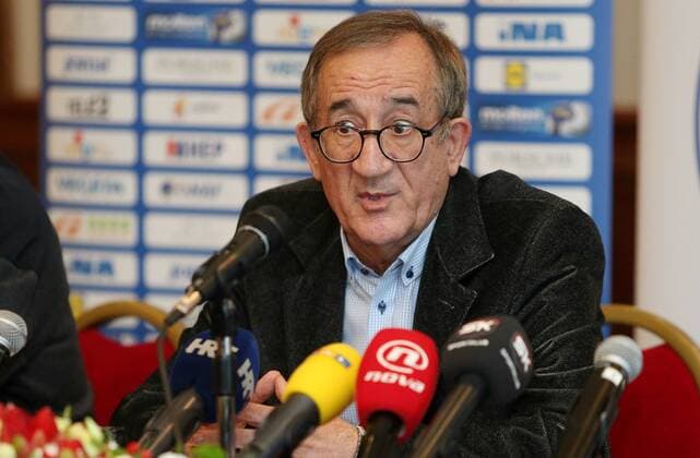 Croatian Handball Association - press conference PK Pressekonferenz 05.12.2017., Zagreb, Croatia - Press conference of Croatian Handball Association . Croatian national coach Lino Cervar announce list of players for upcoming European Championships  DaliborxUrukalovic PIXSELL