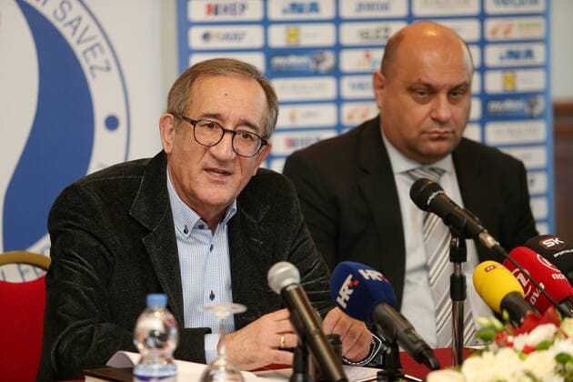 Croatian Handball Association - press conference PK Pressekonferenz 05.12.2017., Zagreb, Croatia - Press conference of Croatian Handball Association . Croatian national coach Lino Cervar announce list of players for upcoming European Championships  DaliborxUrukalovic PIXSELL