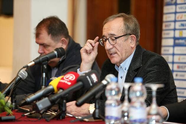 Croatian Handball Association - press conference PK Pressekonferenz 05.12.2017., Zagreb, Croatia - Press conference of Croatian Handball Association . Croatian national coach Lino Cervar announce list of players for upcoming European Championships  DaliborxUrukalovic PIXSELL