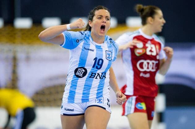 2017.12.05 Bietigheim-Bissingen Pilka reczna Mistrzostwa Swiata w pilce recznej kobiet Wegry - Argentyna N z Florencia Ponce de Leon Foto Lukasz Laskowski PressFocus NEWSPIX.PL 2017.12.05 Bietigheim-Bissingen IHF Women s Handball World Championship WM Weltmeisterschaft Hungary v Argentina Florencia Ponce de Leon Credit: Lukasz Laskowski PressFocus --- Newspix.pl  20171205_LUK_155