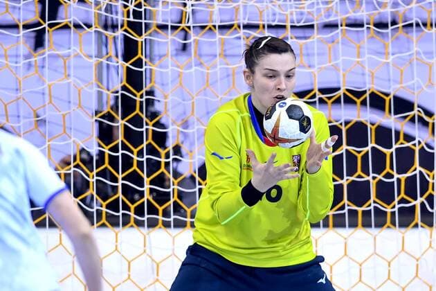 171205 Czech Republics Lucie Satrapova during the match between Sweden and the Czech Republic during the World Cup on December 5, 2017 in Bietigheim Bissingen  Copyright: CARLxSANDIN BB171205CS009
